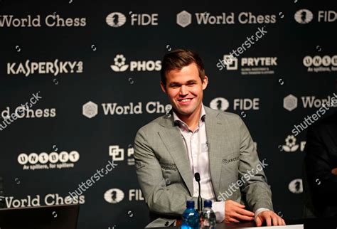Reigning Chess World Champion Norways Magnus Editorial Stock Photo