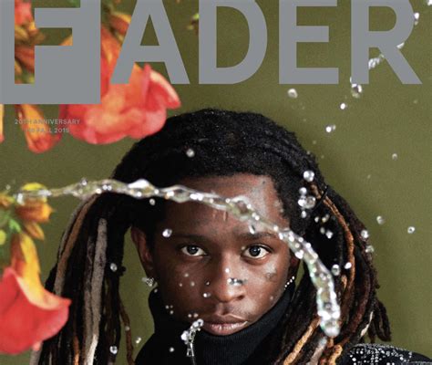 Young Thug Lands New 20th Anniversary The Fader Cover