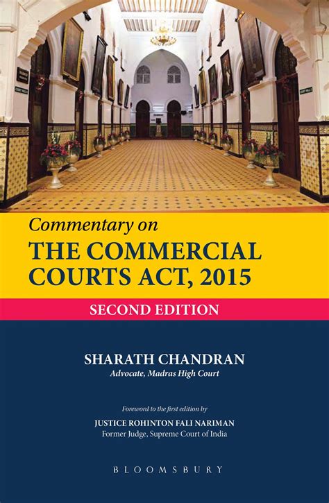 Commentary On The Commercial Courts Act 2015 Bharat Law House