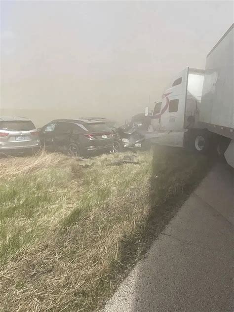 Six Killed In I 55 Accident As Terrifying Illinois Dust Storm Blinds