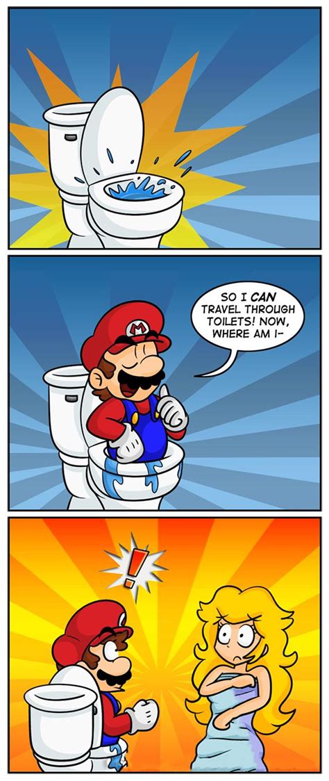25 Hilarious Super Mario Comics That Totally Change The Way We See The