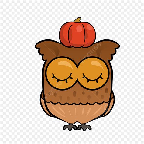 Autumn Owl Owl Clipart Owl Birdcage Png Transparent Clipart Image