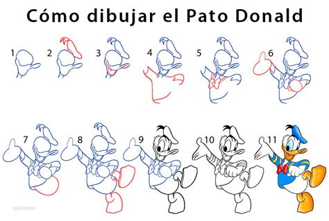 Pato Donald Para Dibujar Cool2bkids