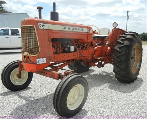 1963 Allis Chalmers D19 Tractor In Pomona Ks Item D4265 Sold