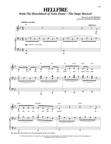 Hellfire Sheet Music To Download And Print