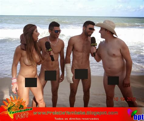 Yuri E Will Aparecem Na Tv Desnudos Em Praia De Tambaba Pb Em Tambabafest Reggaeton Brasil