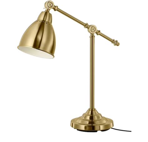 Barometer floor/read lmp brass color na. IKEA - BAROMETER Work lamp with LED bulb in 2020 | Work ...