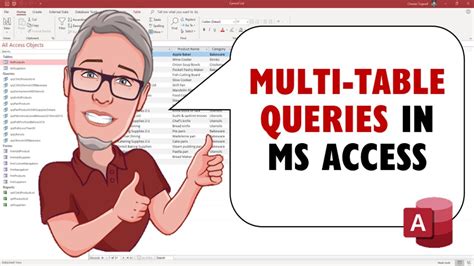 Create A Multiple Table Query In Ms Access The Introduction To Ms