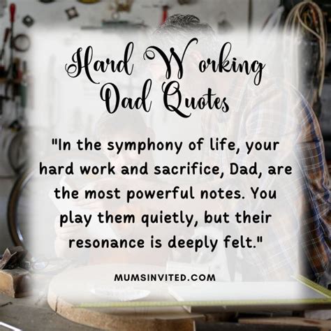 45 Hard Working Dad Quotes With Images Mums Invited