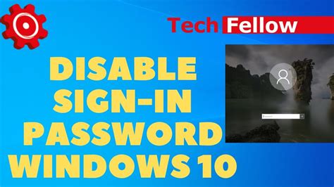 How To Disable Login Password At Windows 10 Startup Youtube