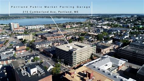 Portland Public Market Garage In Portland Maine