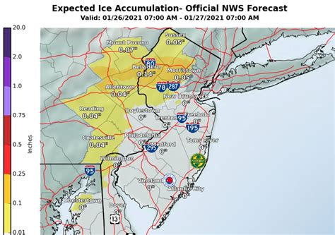 Nj Weather Snow Sleet Freezing Rain Expected Today Latest On