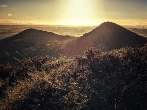 Eildon Hills View From Top National Museums Scotland Blog