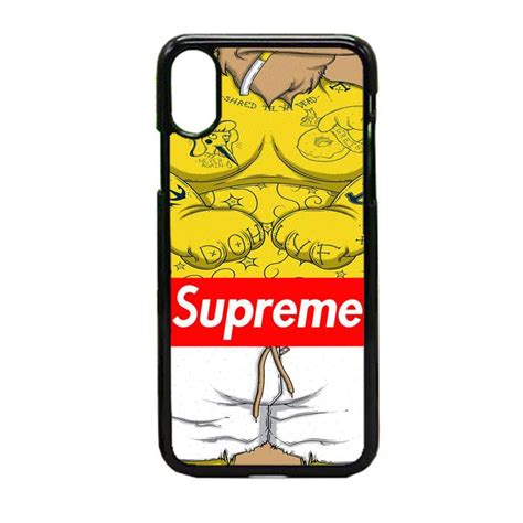 Supreme Bart Simpson Iphone X Case Supreme And Everybody