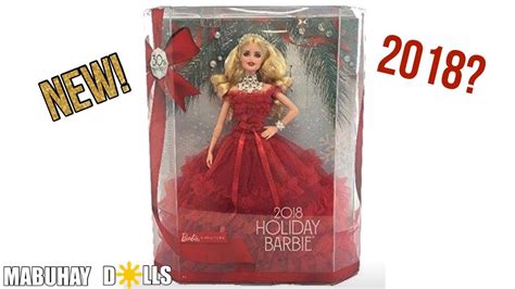 New Holiday 2018 Barbie Doll ~ Doll News Youtube