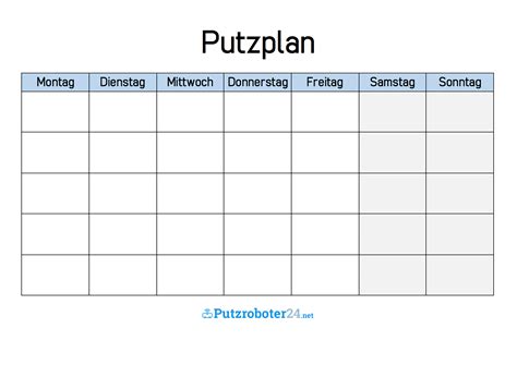 Maybe you would like to learn more about one of these? Putzplan Vorlage: 8 Putzpläne für Paare, WGs, Singles ...