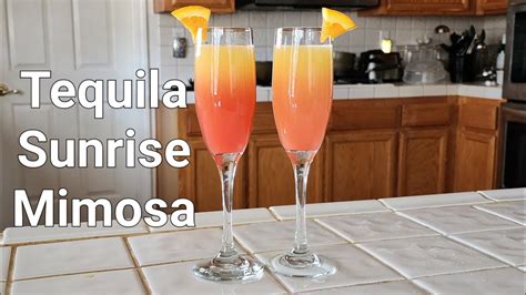 Tequila Sunrise Mimosa Youtube