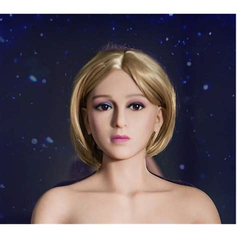 Solid Silicone Sex Doll Head Top Quality Mannequin Chinese Love Dolls Head With Real Oral Sex