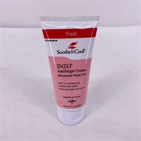 Medline Soothe And Cool Inzo Antifungal Cream 2oz 080196748177a245 For