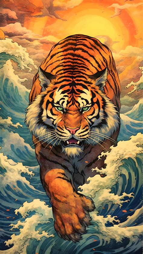 Flying Bulldog Art - Unleash Your Wild Side | Tiger art, Tiger tattoo