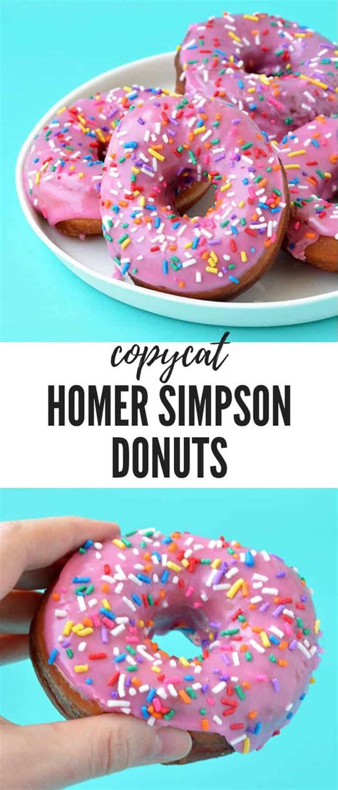 Homer Simpson Donuts Recipe Donut Glaze Recipes Homer Simpson