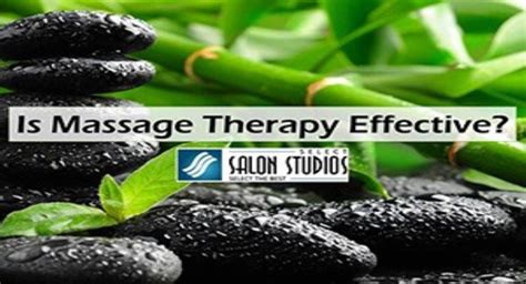 Free Download Is Massage Therapy Effective Powerpoint Presentation