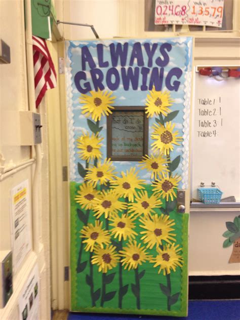 Spring Classroom Door Spring Classroom Door School Door Decorations