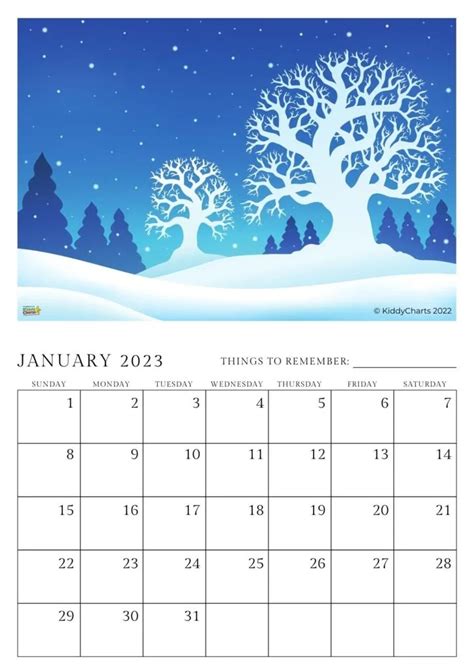 January 2023 Calendar January 2023 Free Printables Printable January