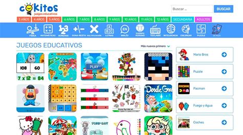 El juego incluye los siguientes idiomas: Mejores juegos online para niños y gratuitos - Webs y apps ...