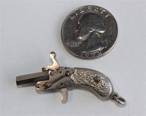 Miniature 2mm Pinfire Berloque Pistol The Miniature Engineering