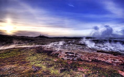 Hdr Iceland Landscape The Earth Wallpapers Hd Wallpapers