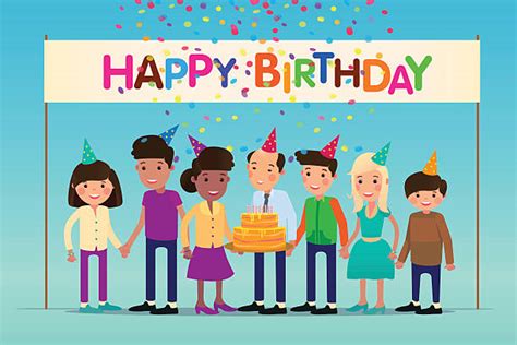 Office Birthday Celebration Ideas Illustrations Royalty Free Vector Graphics And Clip Art Istock