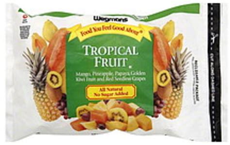 Wegmans Tropical Fruit 16 Oz Nutrition Information Innit