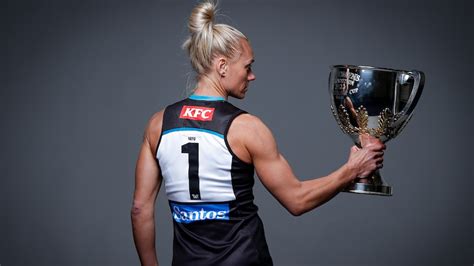 Aflw Star Erin Phillips Reflects On Becoming The Port Adelaides Inaugural Captain