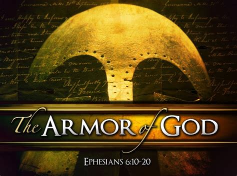 The Armor Of God Ephesians 610 19 Youtube