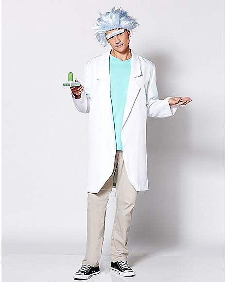 Adult Rick Costume Rick And Morty Spencers