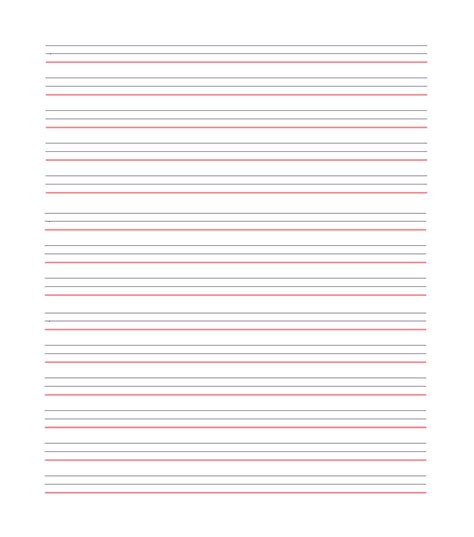 A4 Lined Paper Imagelined Paper With Blue Lines College Ruled For