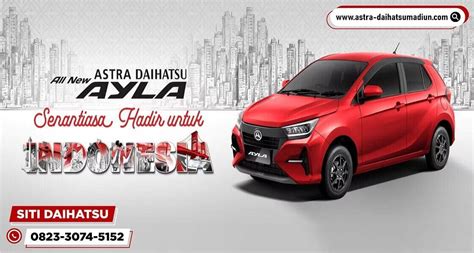 Harga Dan Spesifikasi Daihatsu New Ayla Madiun Daihatsu Madiun