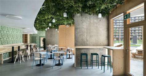 Incredible Architecture Design Restaurant With 1000 Green Plants And