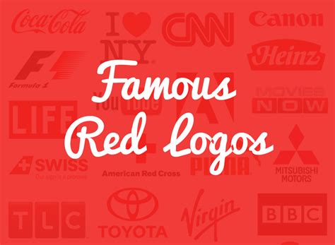 56 Famous Red Logos Created By Popular Brands Vlrengbr
