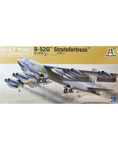 Italeri 172 Scale Model Aircraft Kit 1378s Boeing B 52g