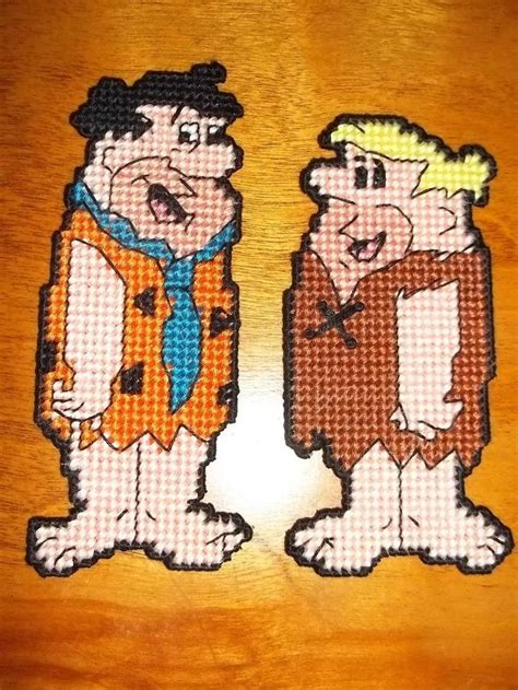 Fred Flintstone And Barney Rubble Handmade Hanna Barbera Etsy In 2020