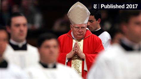 Bernard Law Powerful Cardinal Disgraced By Priest Abuse Scandal Dies At 86 The New York Times