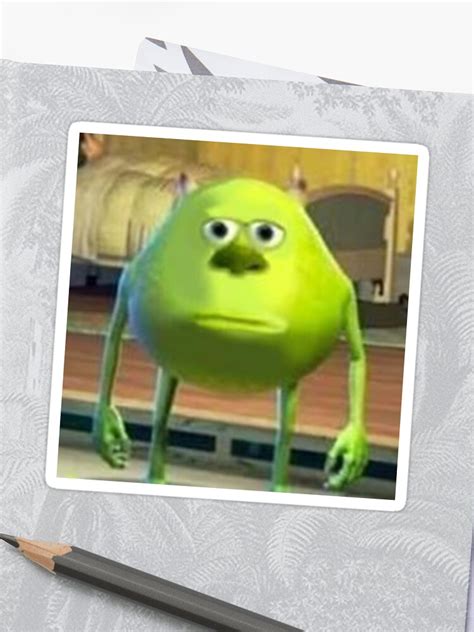 Sully Monsters Inc Meme Face