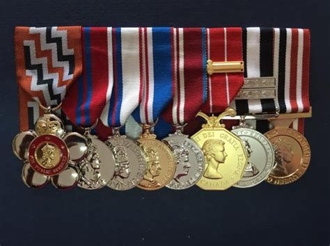 REPLICA MEDALS AS WORN BY PRINCESS ANNE Quarterdeck Medals Militaria