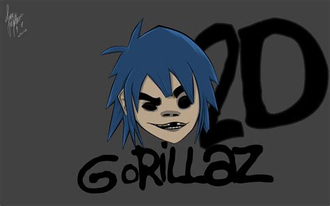 Gorillaz 2d By Jmatheus On Deviantart