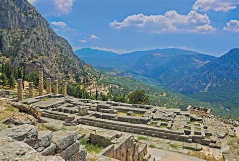 Delphi Ancient City Greece Britannica