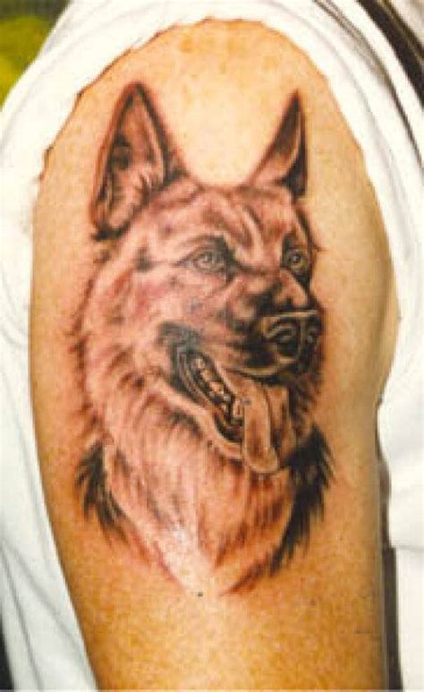 10 Awesome German Shepherd Tattoo Designs And Ideas Pet Reader