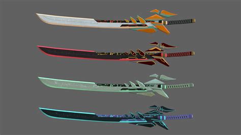 Futuristic Katana Sword