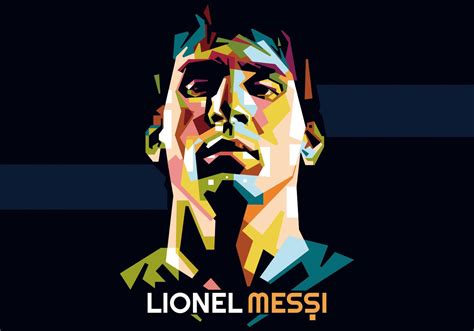 Lionel Messi Wpap 135527 Vector Art At Vecteezy